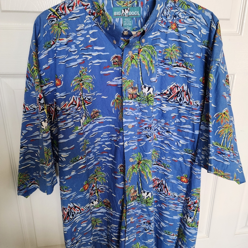 Vintage Hawaiin Big Dog Shirt